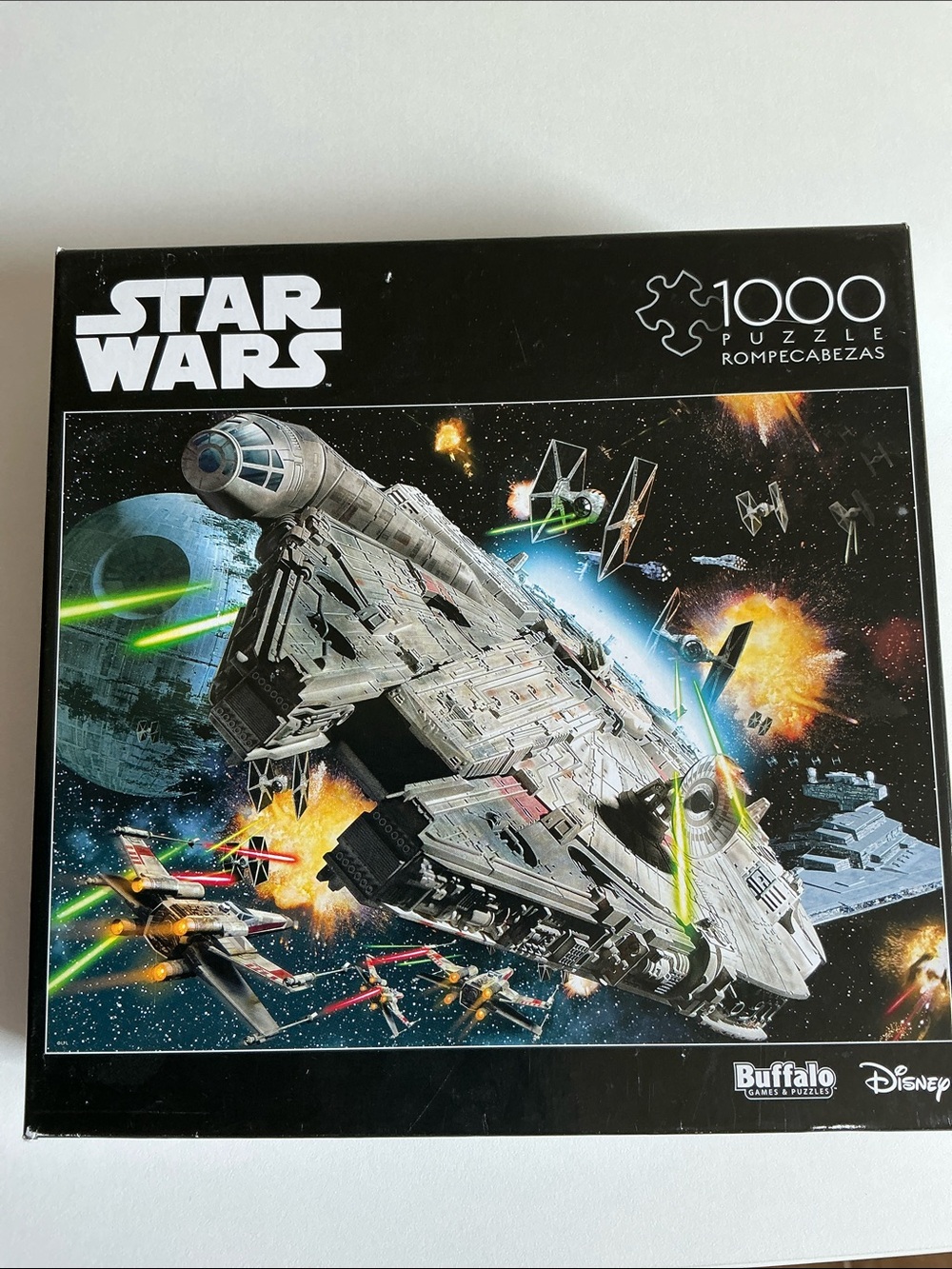 Star Wars 1000 piece jigsaw puzzle by Buffalo Games